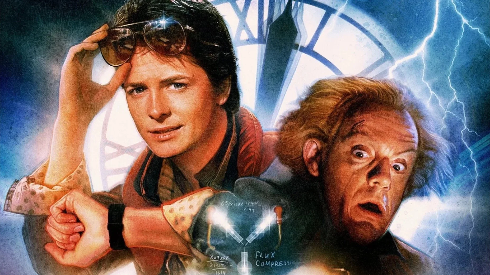 Artist Unveils Official Poster Art for Back to the Future's 40th